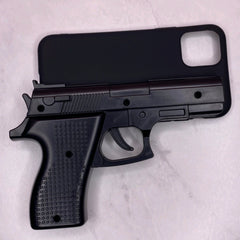 PISTOL PHONE CASE ( BLACK)